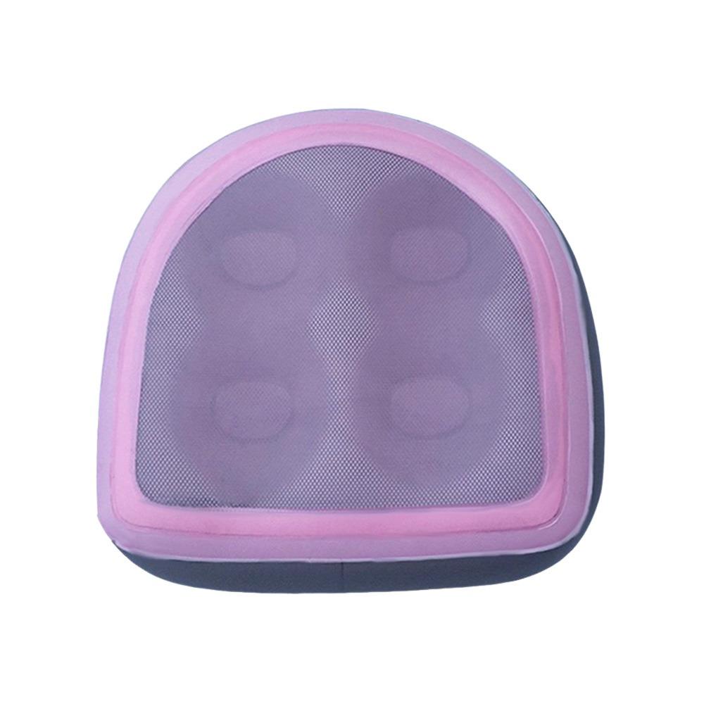 

Надувная подушка-бустер для гидромассажной ванны из ПВХ с присоской, коврик-бустер для спа, домашняя релаксация, нескользящая подушка для ванны и спа розовый