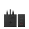 S22 65W Fast Charger for Samsung - Dual Port (USB-C & A) with UK/EU/US Specs