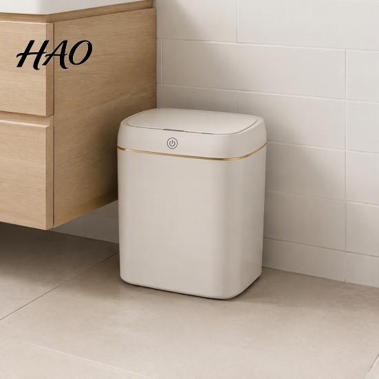 Hands Free Trash Can for Home Smart Motion Sensor Can, 4 Mode Automatic Open Lid Garbage Bin Rechargeable Dustbin with Battery, 11/13 L Plastic Waste