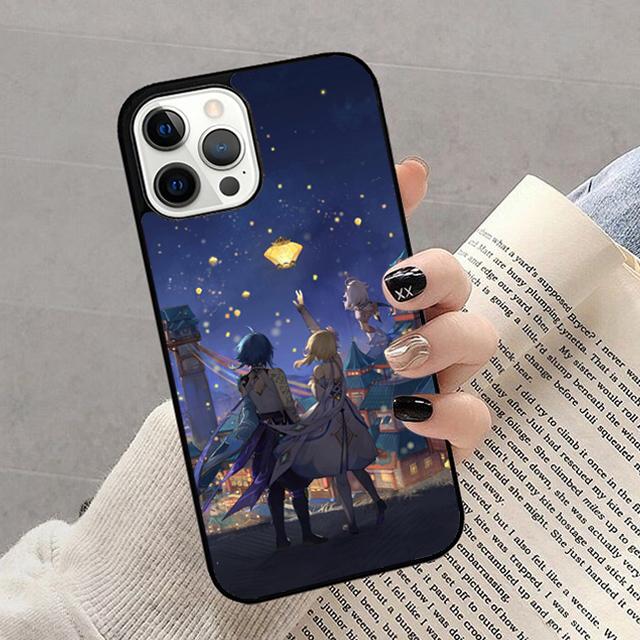 

Genshin Impact Phone Case For iPhone 17 Air 14 13 12 16Pro Max 15 Plus Max Cover Shell coque iPhone 15pro