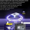 Luxury Plating Magnetic Case For Samsung Galaxy S21 S23 Fe S24 Ultra S22 Plus Apple Magsafe Cover 10H 6K Glass Camera Protect