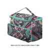 Yarn Storage Bag Portable Round Knitting Wool Yarn Bags Organizer Knitting Tote Bag With Holes Crochet Thread Sewing Accessories