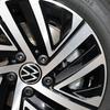 W134W1334Pcs For Volkswagen R-Line R GTI Polo Passat T5 Golf Scirocco 56mm Car Wheel Stickers Center Hub Cap Car Emblem Badge Decal
