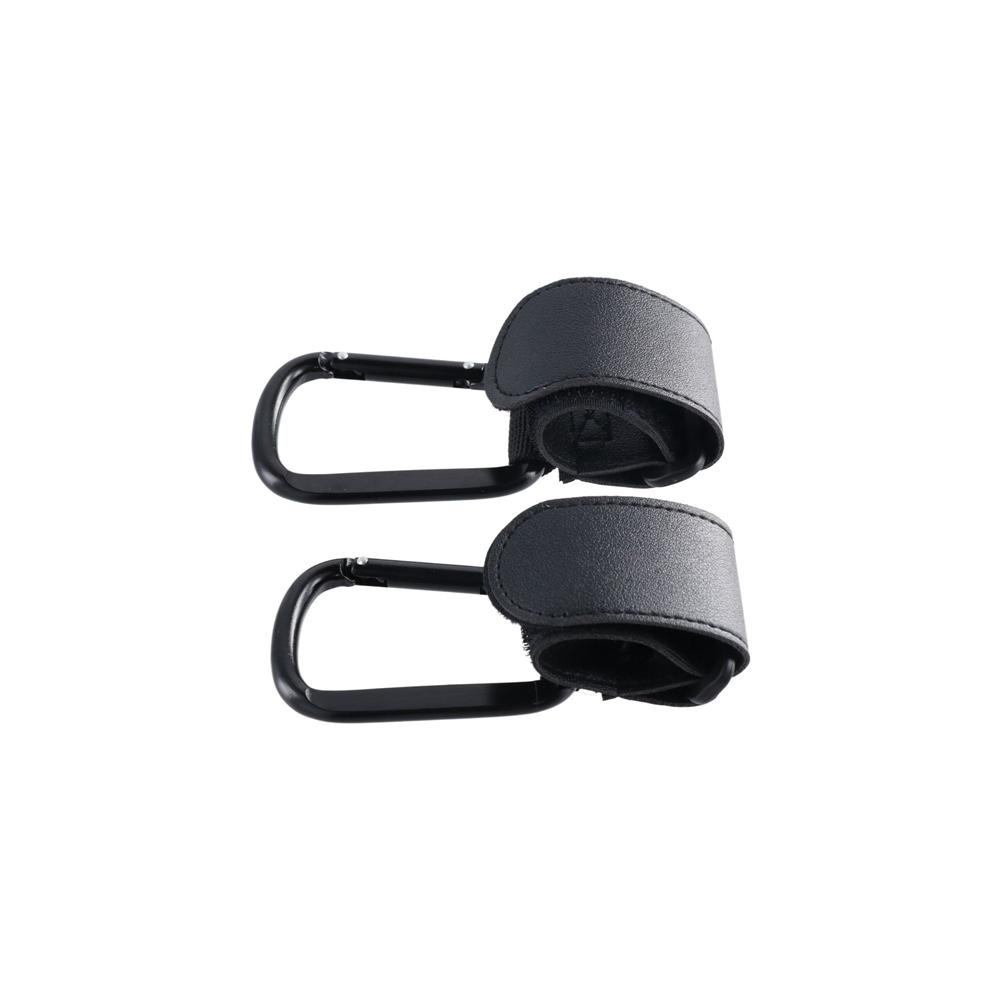 Carriage Bag Hooks PU Baby Bag Stroller Hooks Baby Hanger Hooking Up Pram Hooks Bag Hanger