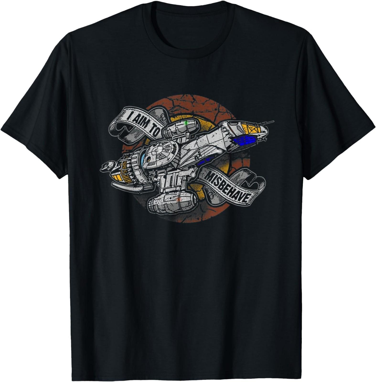 I Aim To Misbehave Retro Ship Works T-Shirt S