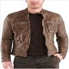 NOORA Men's Real Leather Jacket ST059