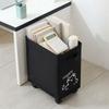 Space Saving Under Desk Storage Box Moisture-proof Rolling Storage Basket  Living Room