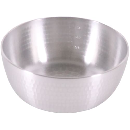 Nakao Aluminum Manufacturing Co., Ltd. Yattoko Pot (with Graduations), 18cm, Aluminum, 1.8L, 1 Piece