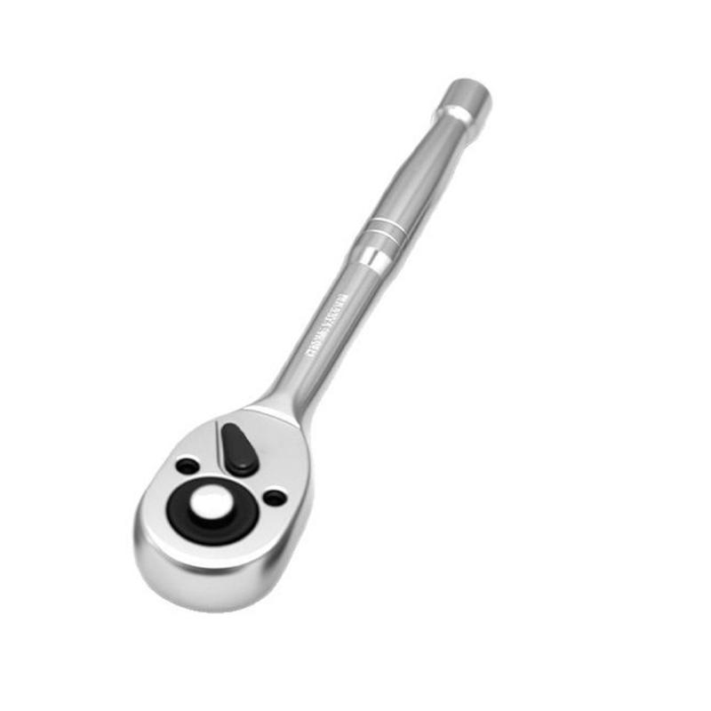 Professional 3 Size Ratcheting Socket Wrench Kit Featuring Bidirectional Levers Switching & Corrosion Resistant Coating