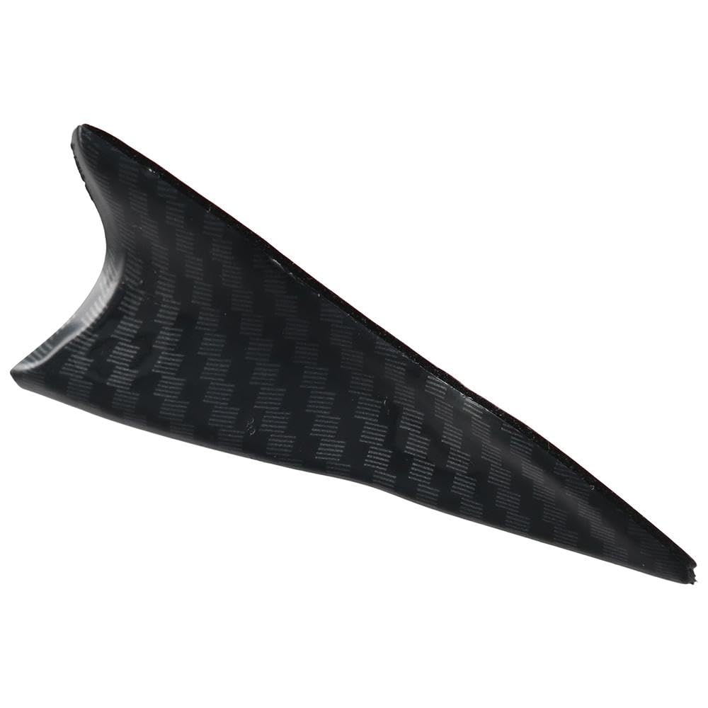 10 Pcs Air Vortex Generator Set, 2 Color Carbon Fiber and Black Shark Fin