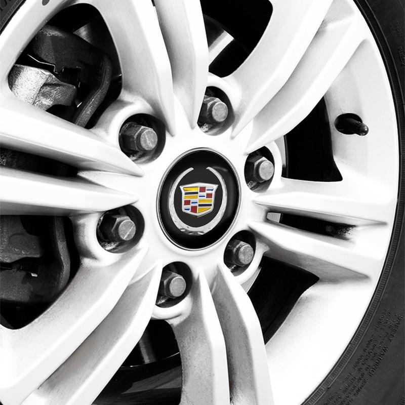 Car Wheel Center Cap Logo Hub Cover Badge Emblem For Cadillac CT5 CT6 CTS Seville ATS CT4 XTS Celestiq Ciel Escala SRX XT4 XT5 XT6 XLR ELR Elmiraj EXT