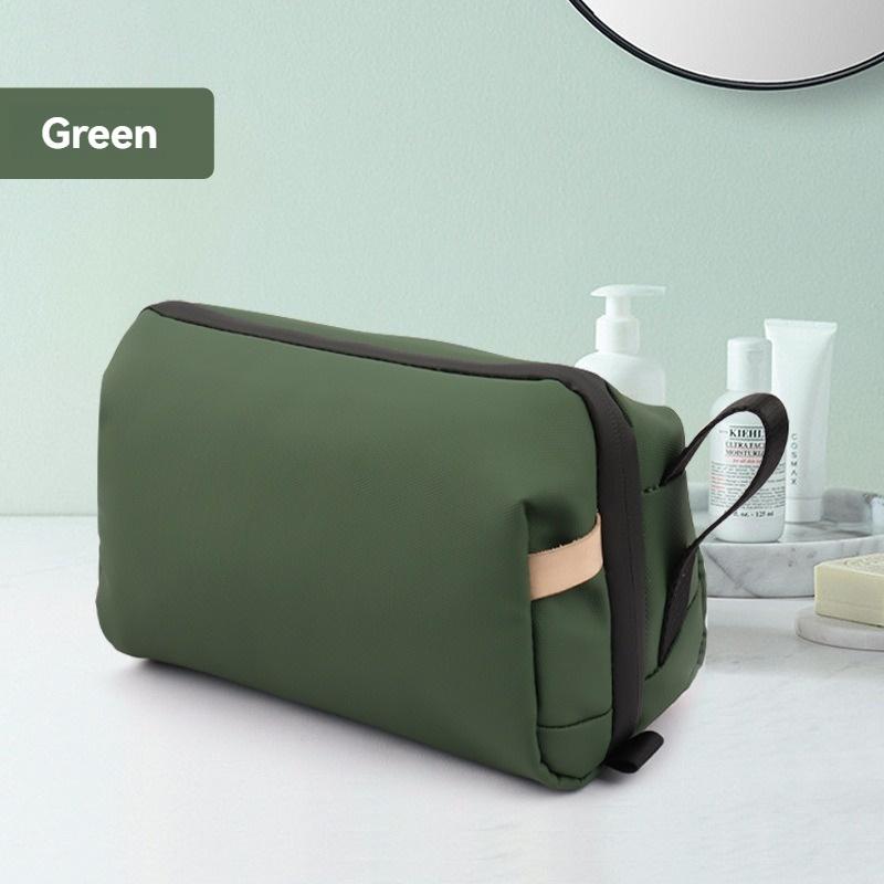 

Вместительная косметичка, двухслойная, с разделением на сухое и мокрое, портативная дорожная сумка для хранения
