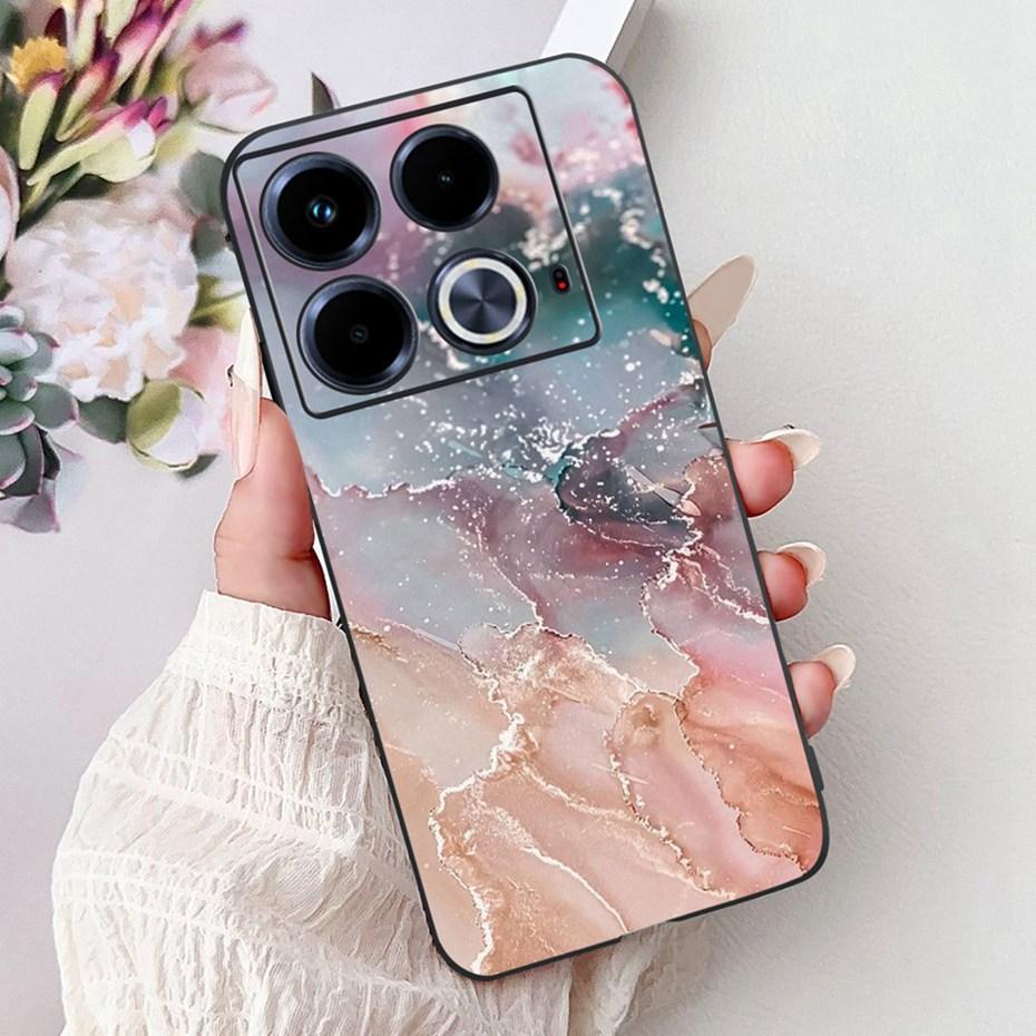 Fashion Painting Case For Infinix Note 40 40Pro Pro+ Soft Silicone TPU Phone Cases For Infinix Note40 40 Pro Plus Covers Bumpers