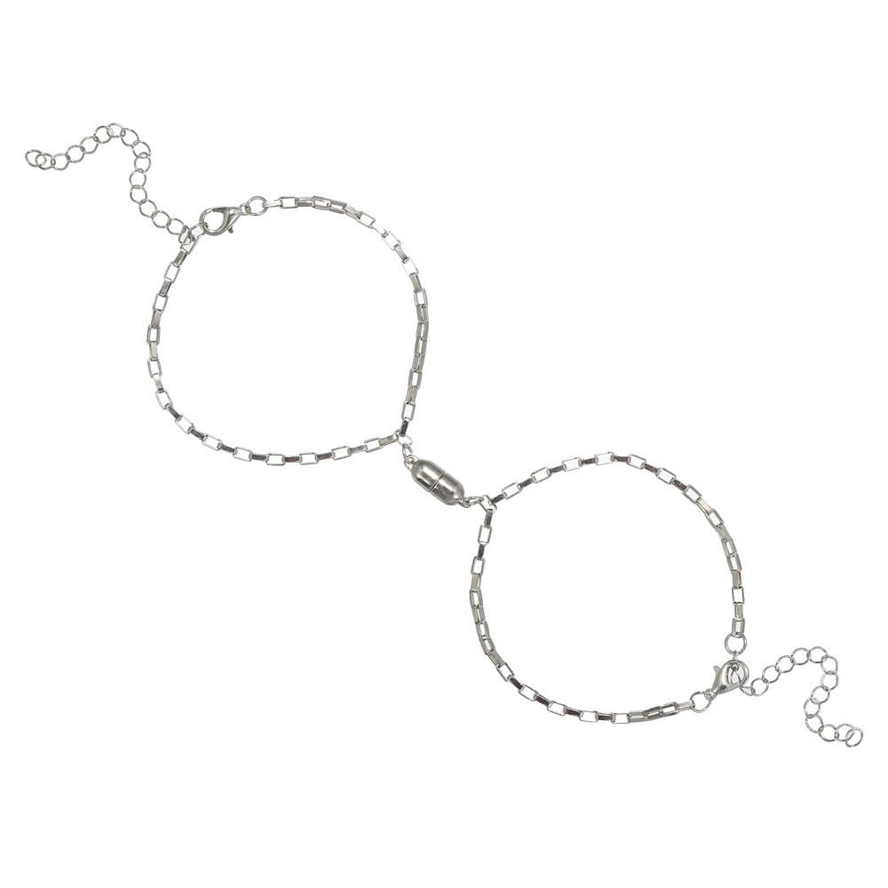 JYL TS Bracelet Couple  Magnet Lock Key Strengthens Eternal Love Bond ZJ4945 вистерия