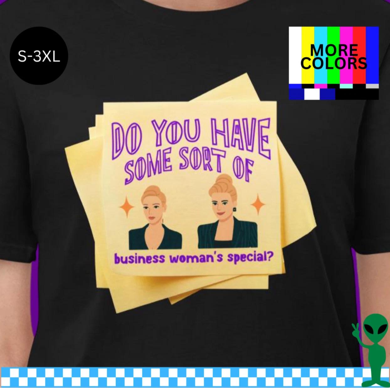 Romy & Michele Business Woman s Special Shirt S-3XL Unisex Short-Sleeve 4XL
