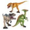Vibrant Colorful Jurassic Dinosaur Figurines Set With 7 Realistic Models For Play