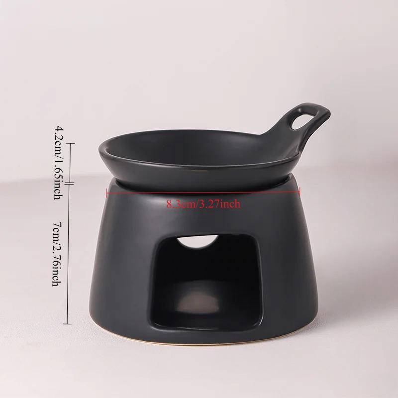 Fashion Creative Ceramic Aromatherapy Stove Can Dry Burn Fragrant Powder, Coffee Grounds, Aromatherapy Lamp Essential Oil Heater