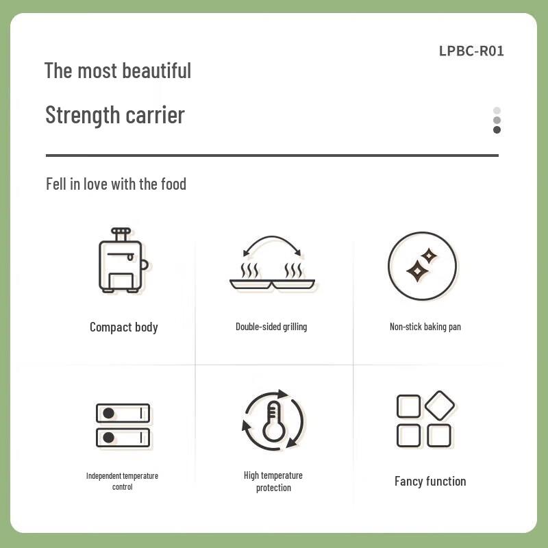 Liven Electric Pancake Maker