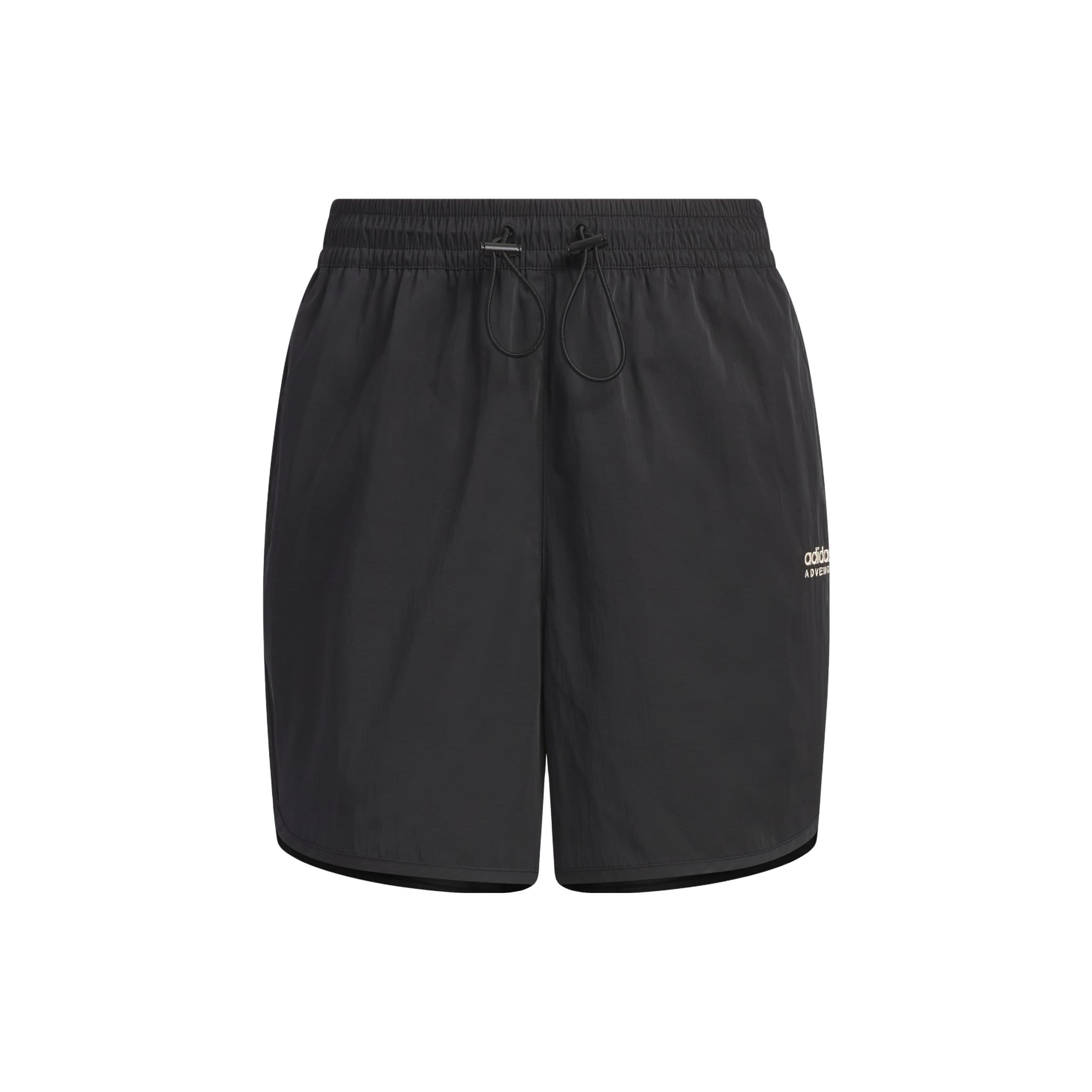 (WMNS) adidas originals Logo Od Short Black Women s IK8604 S