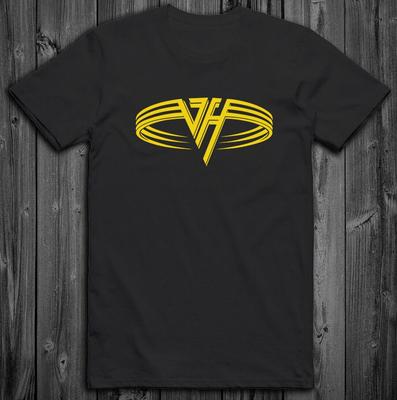 VAN HALEN Anni '80 Heavy Metal Hard Rock Band Leggenda su Maglietta in Cotone S-6X T-Shirt Unisex