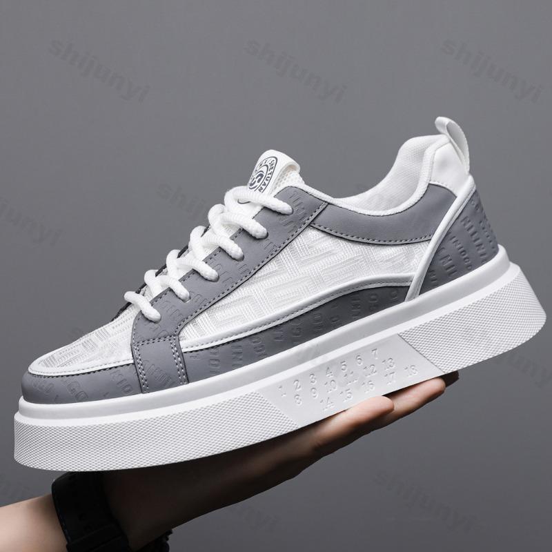 Fashion Men's Casual Sneakers 2025 New Summer Fashion Breathable Running Shoes Mesh Lightweight Outdoor Walking Training Tennis Shoes