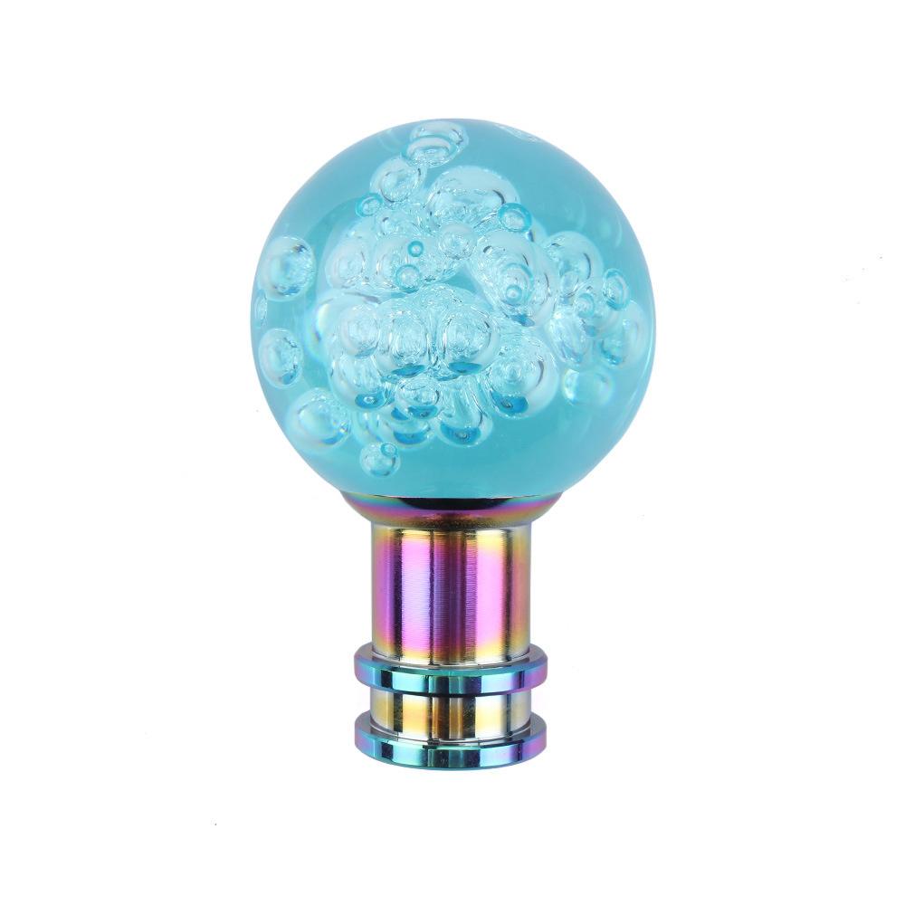 Manuální řadicí páka do auta ve stylu Blue Crystal Ruční řadicí páka s adaptérem (8 mm, 10 mm, 12 mm)