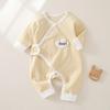 Newborn Baby Cotton Romper: A-Class Spring & Fall Pajamas, Boneless Crawling Onesie