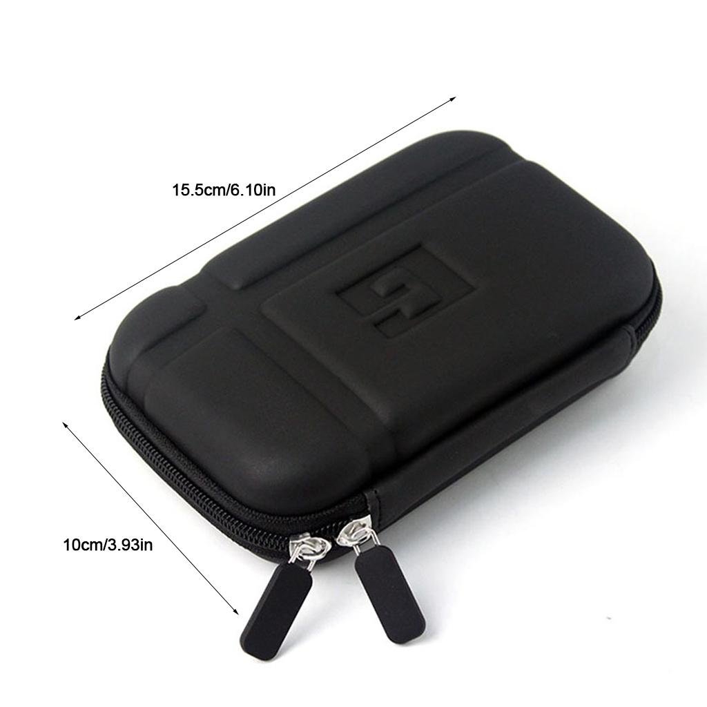 Electronics Organizer Waterproof Travel Storage Pouch Portable Bag with Zipper for Data Lines Cord Charger Power Bank