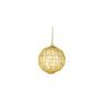3/6pcs Delicate Christmas Iron Wire Ball Gold Christmas Tree Decoration Pendant Hollow Ball  Office