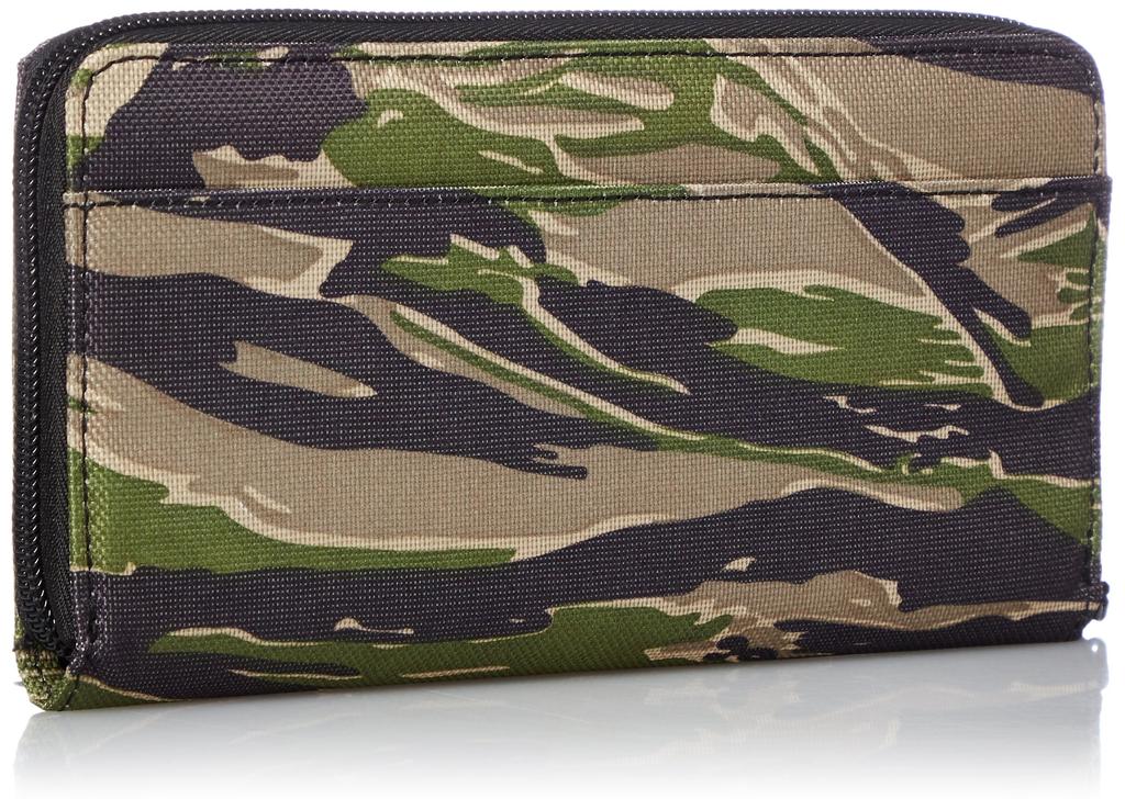 Ben Davis Long Wallet with Round Brand Tag Tiger Men's Zipper, Included, Camo, BDW-9194