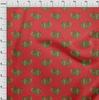 oneOone Cotton Flex Fabric Fish Block Printed Fabric 1 Yard 40 Inch Wide