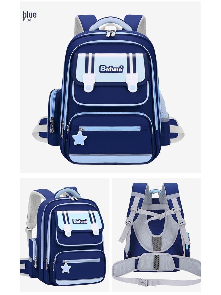 Ergonomischer Rucksack mit großem Fassungsvermögen für Grundschulkinder, Klassen 1-6