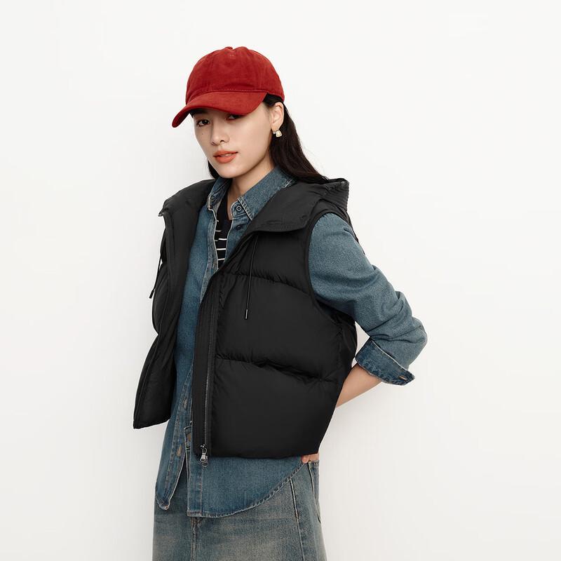 Semir Women's Hooded 90% Down Vest