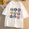 Demon Slayer Anime T-shirt Kimetsu No Yaiba Unisex Pattern T-shirt Summer Casual Cartoon Streetwear Anime Fashion Gift