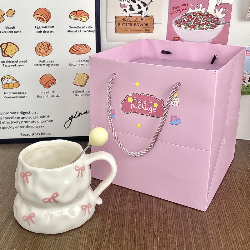 Unterglasurfarbiger Keramikbecher Souvenirbecher für Zuhause Geburtstagsgeschenk Wasserbecher Paar Kaffeetasse Persönlich