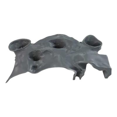 3D Printed Aquarium Decor Underground Tunnel Cave Natural Curve Bowl Hide Decoration for Cherry Shrimp Chili Rasbora Hermit Crab