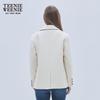 Teenie Weenie 2025 Winter Women's Bouclé Wool Blend Coat