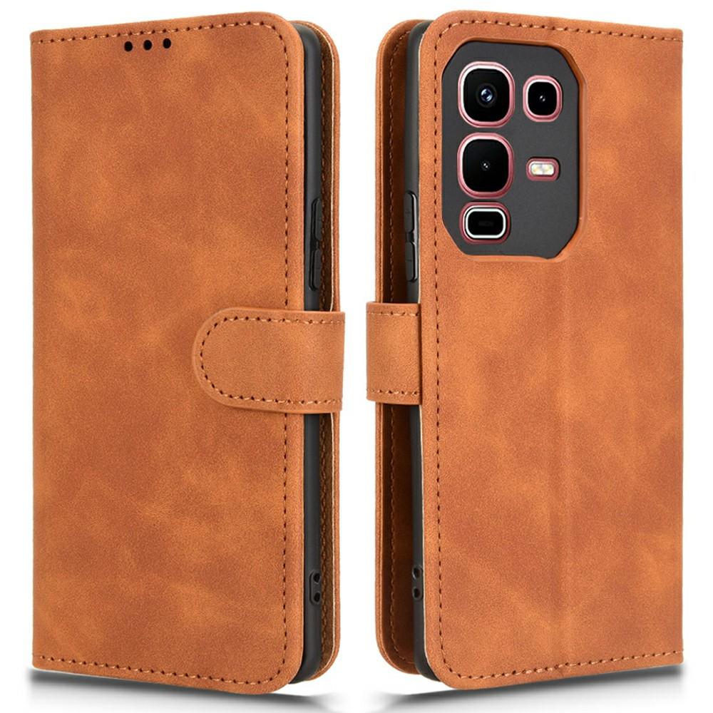 For Infinix Note 50s 5G Leather Case Skin Feel Anti Drop Wallet Flip Phone Cover