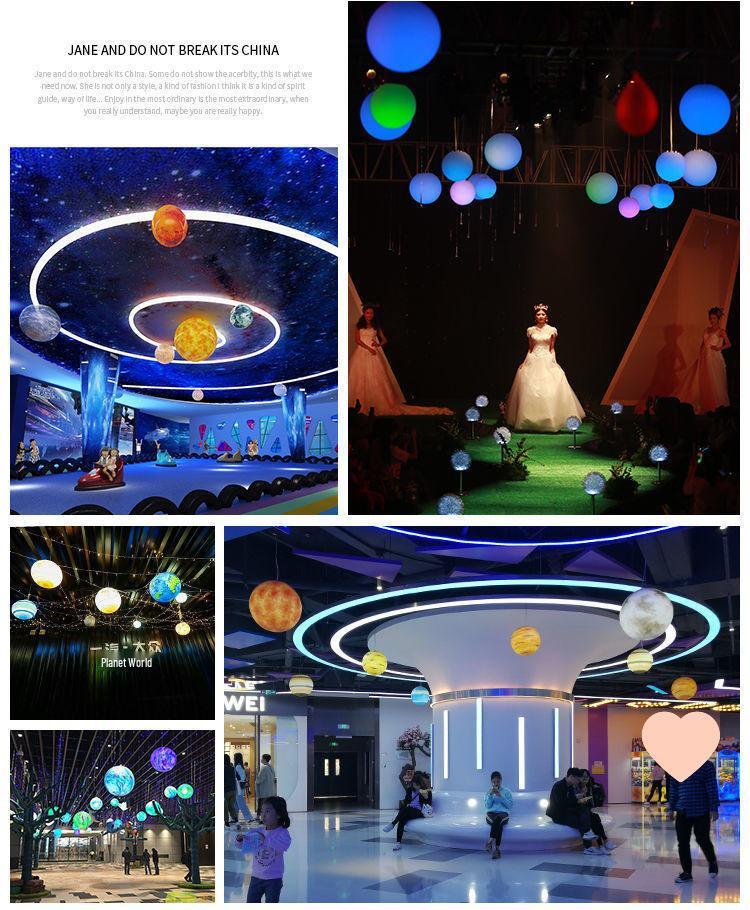 Moon Floor Lamp: Courtyard Landscape Lighting In Various Sizes, Rechargeable & Solar-Powered Options Available