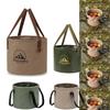Portable Camping Foldable Sink Collapsible Car Wash Bucket Easy To Store Car Folding Bucket  Beach