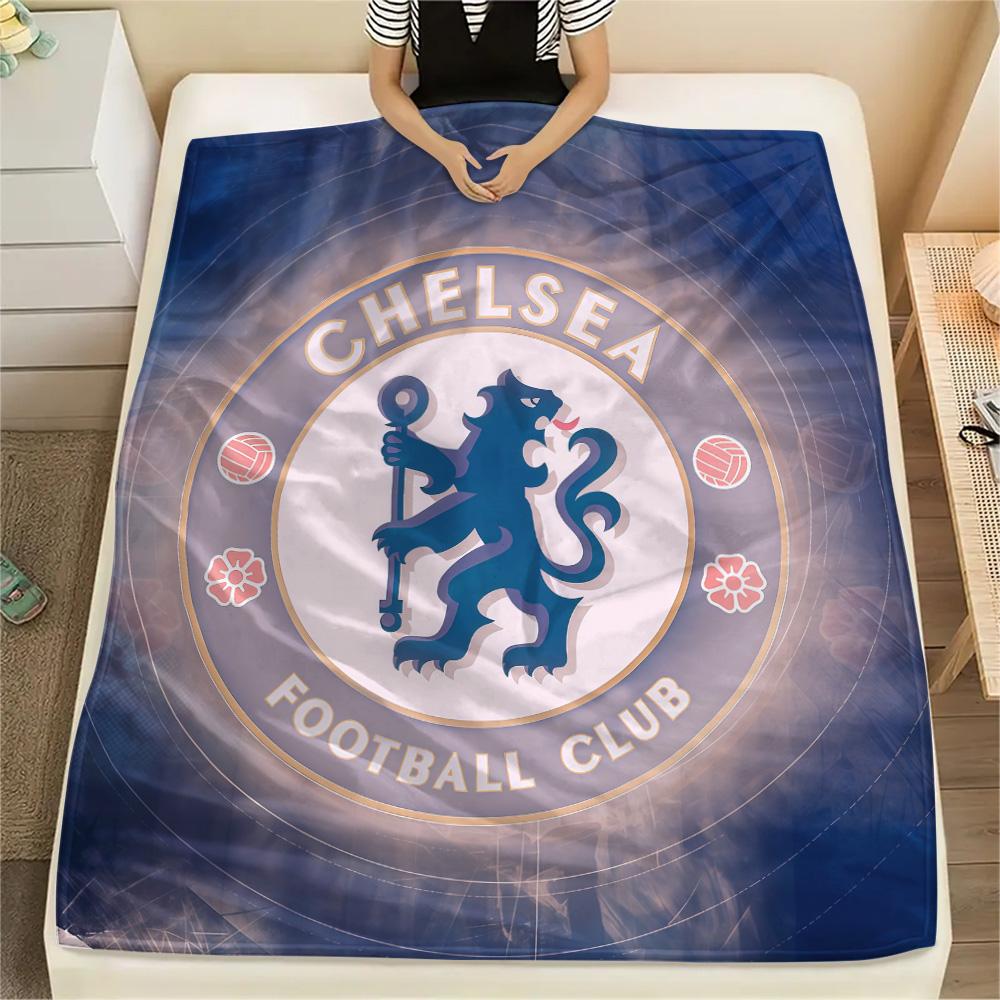 Chelsea FC Flanelldecke, Hohe Qualität, Bequem für alle Jahreszeiten, Heimdekoration, Wärme und Komfort