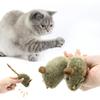 Elektrisk Interaktiv Mus Kattleksaker Rolig Plyschleksak Smart Husdjur Interaktiv Rörelse Tala ut Leksaker Husdjur Katt Tillbehör