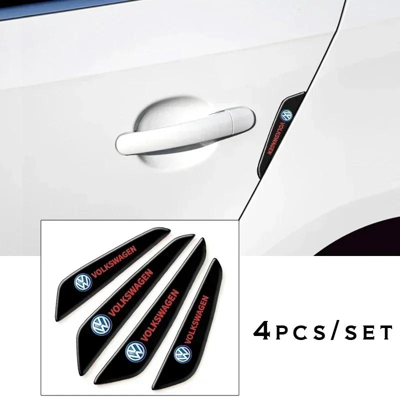 Car Sticker Door Edge Guards Trim Molding Protection Strip Car Crash Barriers For Volkswagen VW Polo BEETLE PASSAT zj3