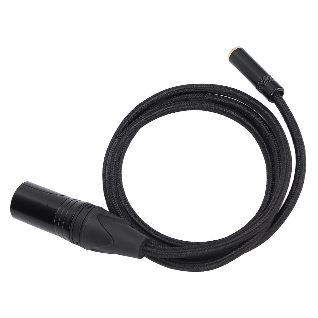 XLR Male to 3.5mm Female Cabe Professional 3.5mm Female to XLR Male Cable for MP3 Players Amplifiers Mixers 1m 3.3ft