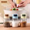 Press-to-dispense Sealed Moisture-proof Seasoning Bottle for Domestic Kitchens