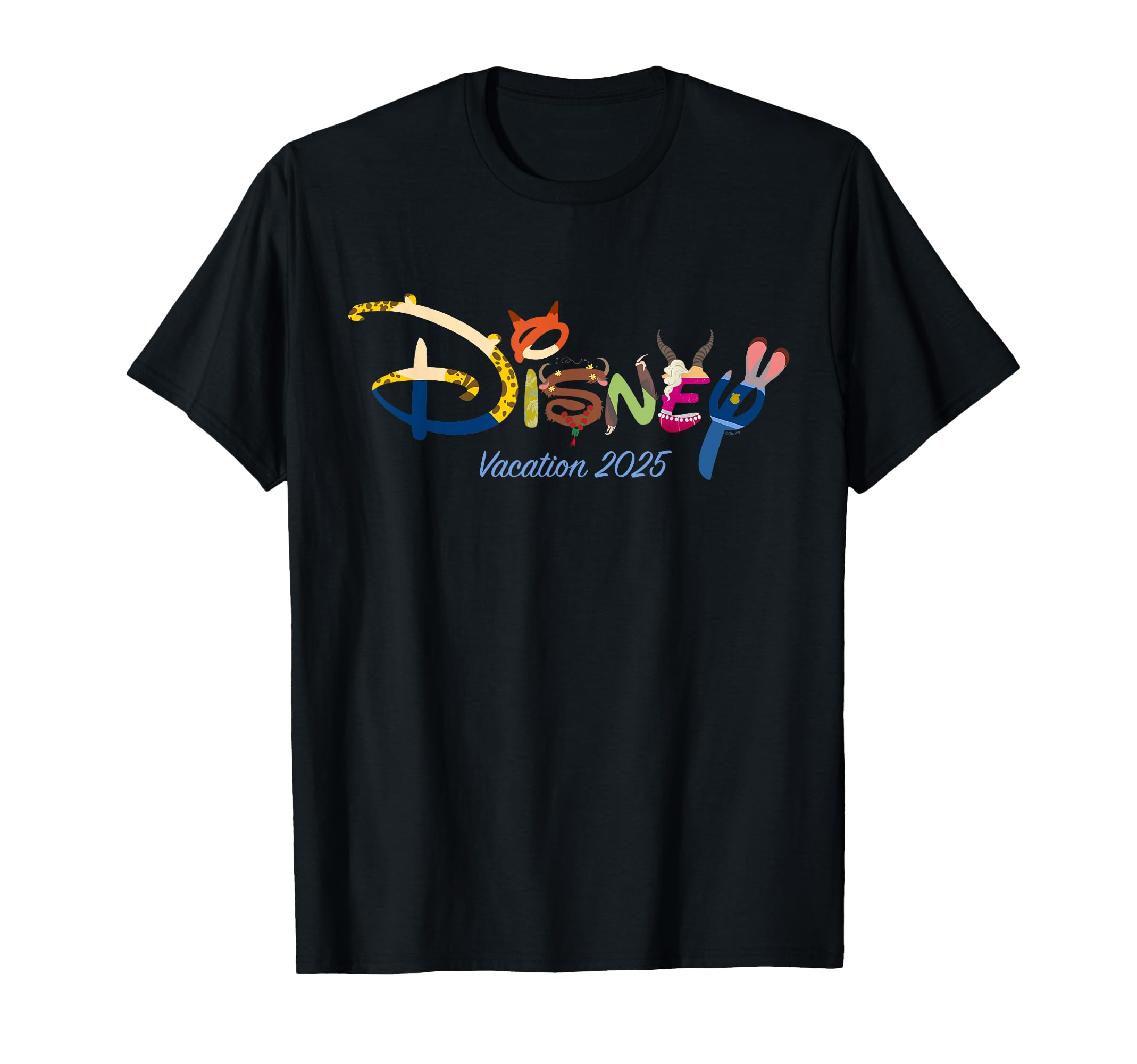 

Disney Vacation 2025 Zootopia Logo Group Matching Travel T-Shirts