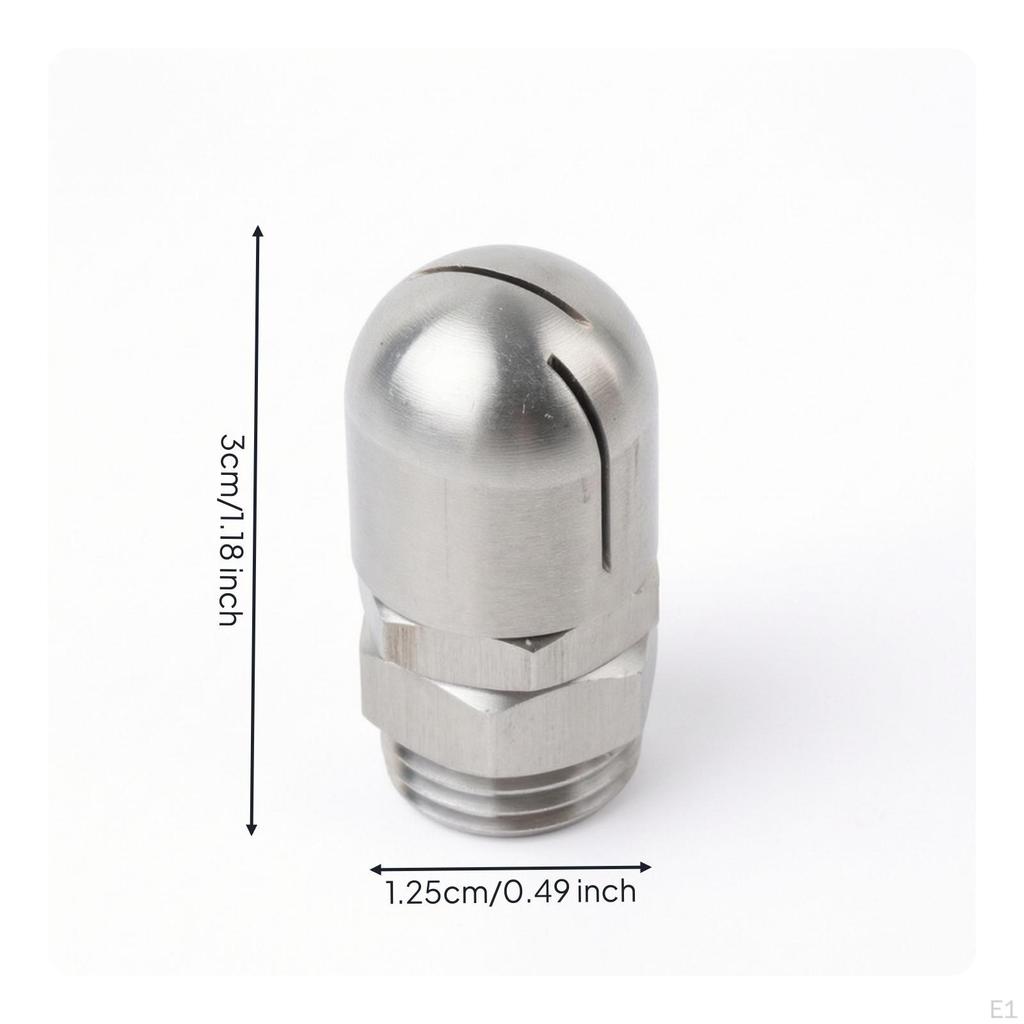 Rotary Spray Nozzle Anti Cleaning Robust