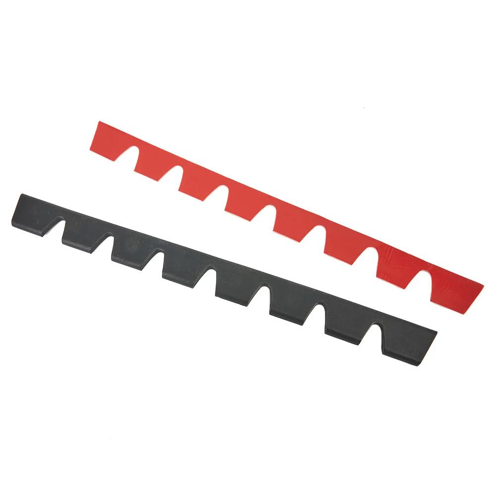 8x Car Bumper Guard Anti-Scratch Kit Scrape Protect Skid Plate DIY 35*2.8cm Automobile Front Lip Anti-collision Decorative Strip