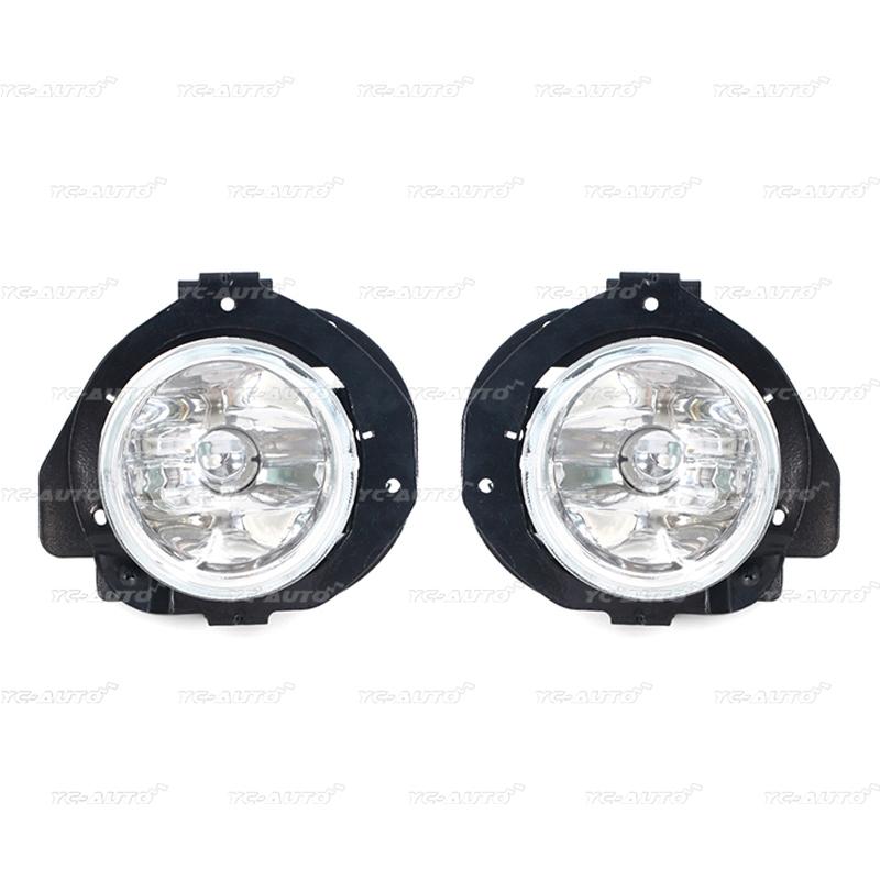 Car Front Bumper Fog Lamp Fog Lights With Bulbs For Mitsubishi Pajero IO Montero Pinin For Shogun Mini