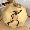 1pc Shaun the Sheep Automatic Folding Umbrella, Portable Collapsible Design, Casual Outdoor Accessory L1127075